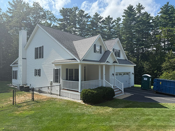 Before New Roof and Siding Replacement Project