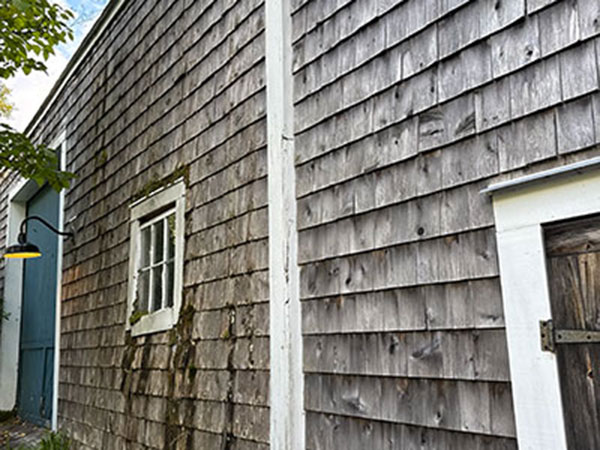 Before Siding Panel Replacement Project