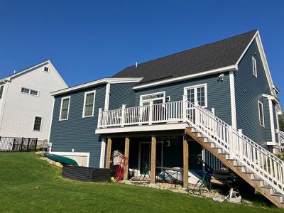 Completed Gutter Installation