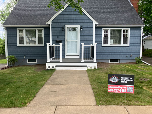 Completed Residential Siding Project