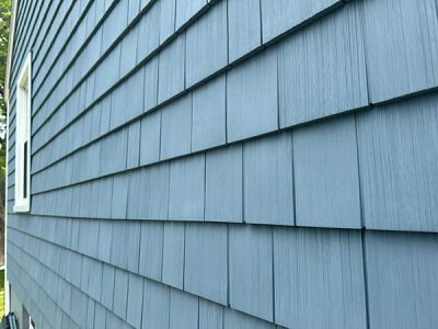 Shingle Siding Installation
